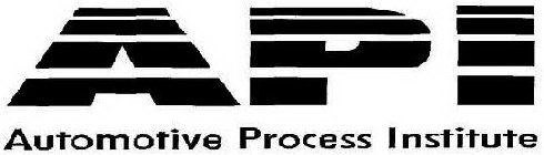 API AUTOMOTIVE PROCESS INSTITUTE