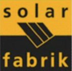 SOLAR FABRIK