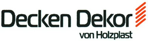 DECKEN DEKOR VON HOLZPLAST