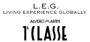 L.E.G. LIVING EXPERIENCE GLOBALLY ALVIERO MARTINI 1'CLASSE