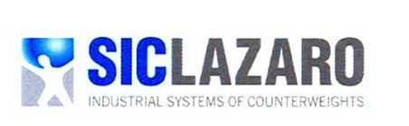SICLAZARO INDUSTRIAL SYSTEMS OF COUNTERWEIGHTS