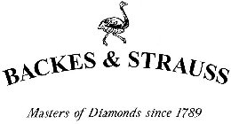 BACKES & STRAUSS MASTERS OF DIAMONDS SINCE 1789