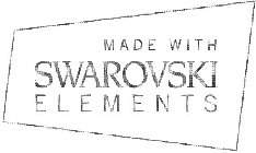 MADE WITH SWAROVSKI ELEMENTS