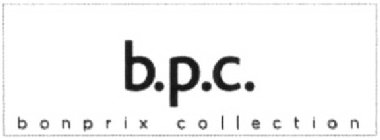 B.P.C. BONPRIX COLLECTION Trademark - Registration Number 4255693