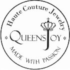 HAUTE COUTURE JEWELRY QUEENSJOY MADE WITH PASSION