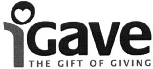 IGAVE THE GIFT OF GIVING