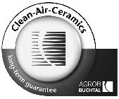 CLEAN-AIR-CERAMICS LONG-TERM GUARANTEE AGROB BUCHTAL