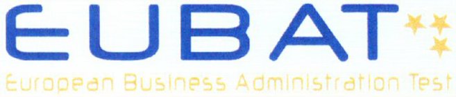 EUBAT EUROPEAN BUSINESS ADMINISTRATION TEST