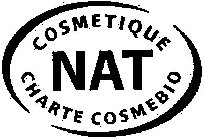 NAT COSMETIQUE CHARTE COSMEBIO