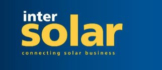 INTER SOLAR CONNECTING SOLAR BUSINESS