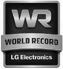 WR WORLD RECORD LG ELECTRONICS