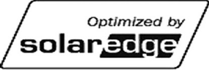 OPTIMIZED BY SOLAREDGE