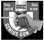 GENIUS GUN SOUDAL EASY CONTROL EASY TO USE