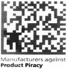 MANUFACTURERS AGAINST PRODUCT PIRACY