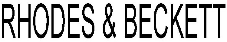 RHODES & BECKETT