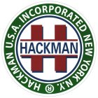 HACKMAN U.S.A. INCORPORATED NEW YORK N.Y. HACKMAN H