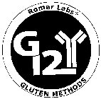 G12Y ROMER LABS GLUTEN METHODS
