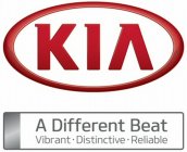 KIA A DIFFERENT BEAT VIBRANT · DISTINCTIVE · RELIABLE