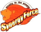SYNERGYFORCE VITALITY TO THE PEOPLE