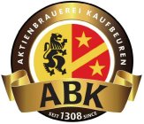 ABK AKTIENBRAUEREI KAUFBEUREN SEIT SINCE1308