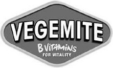 VEGEMITE B VITAMINS FOR VITALITY