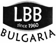 LBB SINCE 1960 BULGARIA