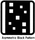 ASYMMETRIC BLOCK PATTERN