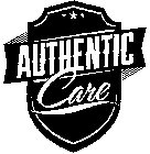 AUTHENTIC CARE