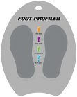 FOOT PROFILER FLAT FOOT LOW ARCH NORMAL ARCH HIGH ARCH