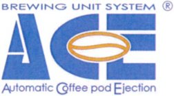 BREWING UNIT SYSTEM ACE AUTOMATIC COFFEE POD EJECTION