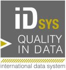 IDSYS QUALITY IN DATA INTERNATIONAL DATA SYSTEM