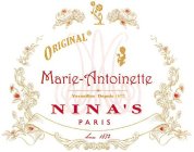 ORIGINAL MARIE-ANTOINETTE VERSAILLES DEPUIS 1672 NINA'S PARIS SINCE 1672