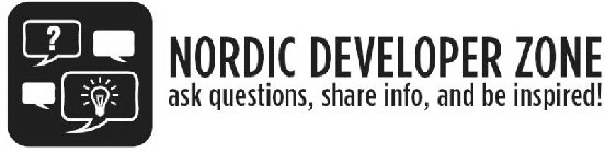 NORDIC DEVELOPER ZONE ASK QUESTIONS, SHARE INFO, AND BE INSPIRED!