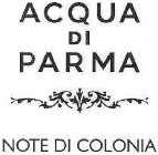 ACQUA DI PARMA NOTE DI COLONIA