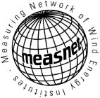 MEASNET - MEASURING NETWORK OF WIND ENERGY INSTITUTES ·