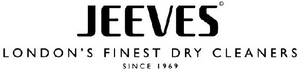 JEEVES LONDON'S FINEST DRY CLEANERS SINCE 1969