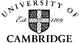 UNIVERSITY OF CAMBRIDGE EST. 1209