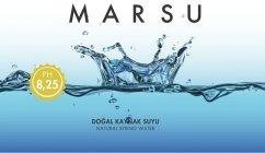 MARSU DOGAL KAYNAK SUYU NATURAL SPRING WATER