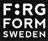 F:RG FORM SWEDEN