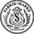 FABRIK-MARKE S 1809