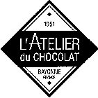 1951 L'ATELIER DU CHOCOLAT BAYONNE FRANCE