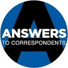 A ANSWERS TO CORRESPONDENTS