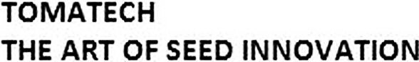 TOMATECH THE ART OF SEED INNOVATION