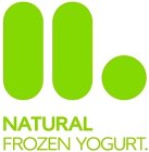 NATURAL FROZEN YOGURT.