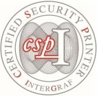 CERTIFIED SECURITY PRINTER INTERGRAF CSPI