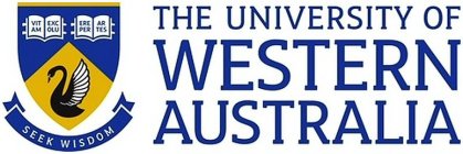 THE UNIVERSITY OF WESTERN AUSTRALIA SEEK WISDOM VITAM EXCOLUERE PER ARTES