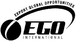 EGO INTERNATIONAL EXPORT GLOBAL OPPORTUNITIES