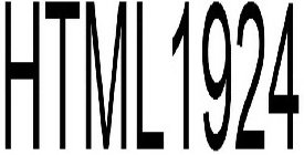 HTML 1924
