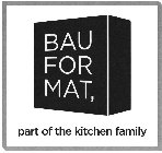 BAUFORMAT, PART OF THE KITCHEN FAMILY