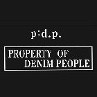 P:D.P. PROPERTY OF DENIM PEOPLE